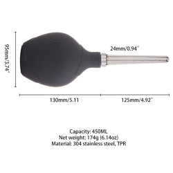 CleanHole Poire Sevanda 11.5 x 1.7 cm - Contenance 450ml
